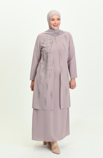 Habillé Hijab Beige 4005-04