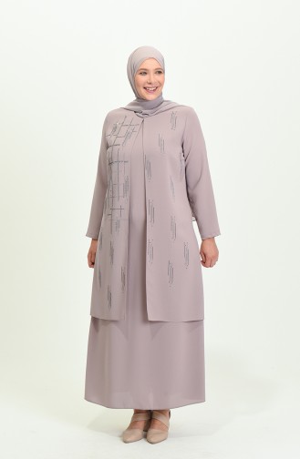 Habillé Hijab Beige 4005-04