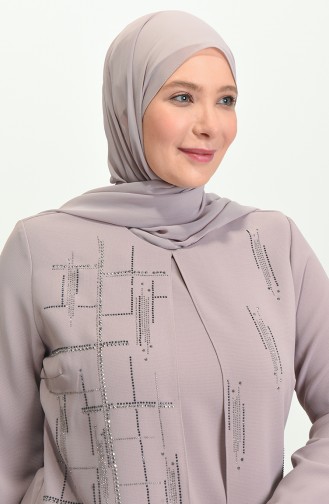 Habillé Hijab Beige 4005-04