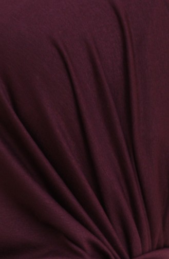 Penye Şal 1223-01 Mürdüm