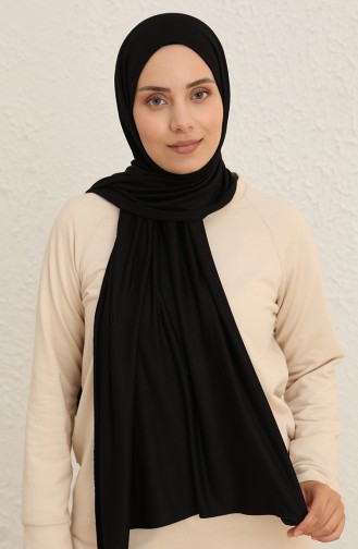 Penye Şal 1223-02 Siyah