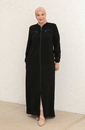 Black Abaya 5040.Siyah