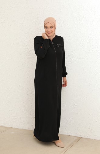 Black Abaya 5040.Siyah