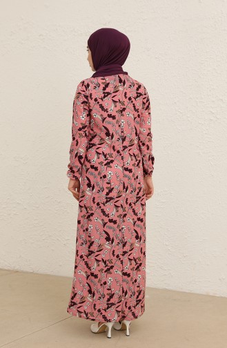 Robe Hijab Poudre 1779-05