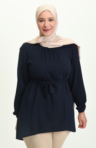 Dunkelblau Tunikas 2029-02