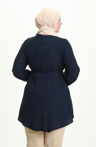 Dunkelblau Tunikas 2029-02