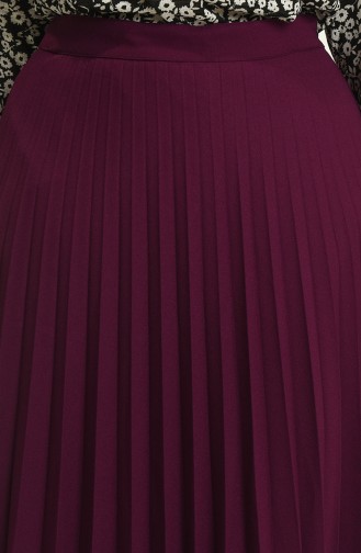 Plum Skirt 4542.Mürdüm