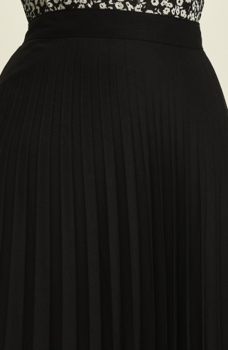 Black Skirt 4542.Siyah