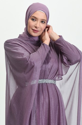 Habillé Hijab Rose Pâle 8098-01