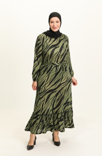 Robe Hijab Khaki 4574D-01