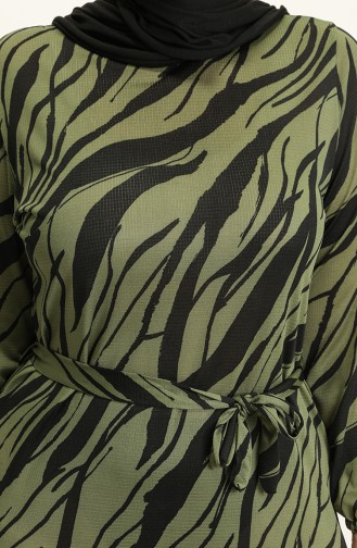 Robe Hijab Khaki 4574D-01