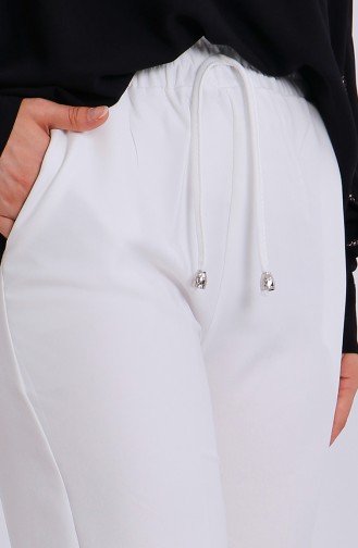 Pantalon Blanc 2201-06