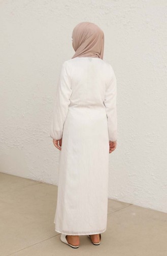 White Prayer Dress 7035-04