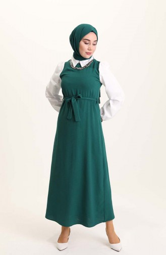 Emerald İslamitische Jurk 0385-01