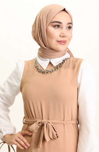 Nerz Hijab Kleider 0385-03