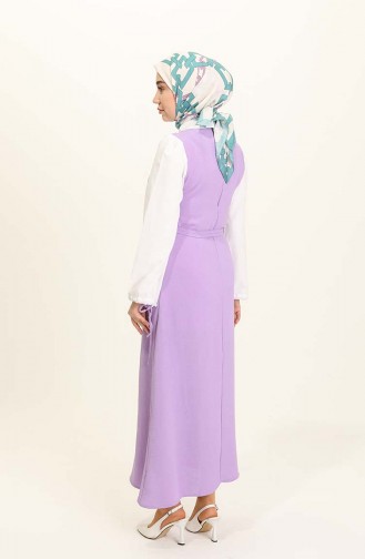 Robe Hijab Pourpre 0385-06