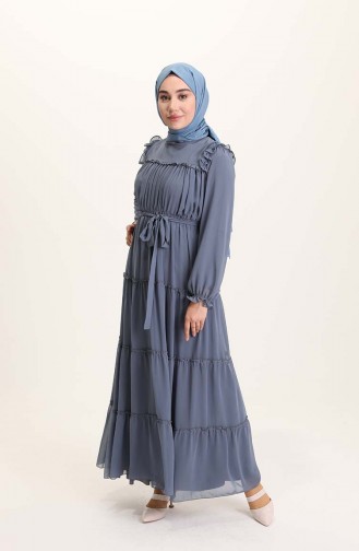 Robe Hijab Gris 5797-06