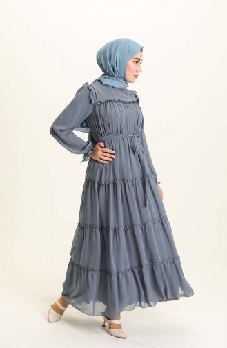 Robe Hijab Gris 5797-06