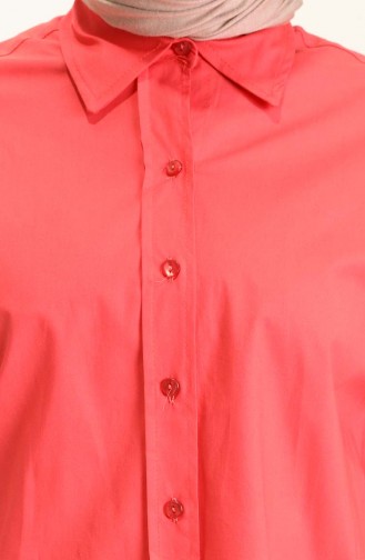 قميص برتقالي مائل للحمرة 0011-06