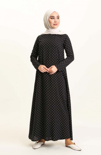 Black Praying Dress 1225-01