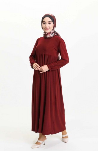 فستان أحمر كلاريت 1934-10