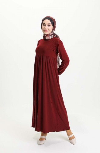 فستان أحمر كلاريت 1934-10