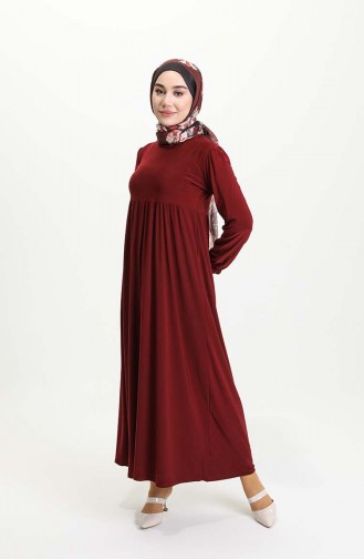 Robe Hijab Bordeaux 1934-10