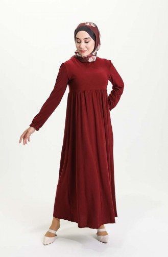 Robe Hijab Bordeaux 1934-10