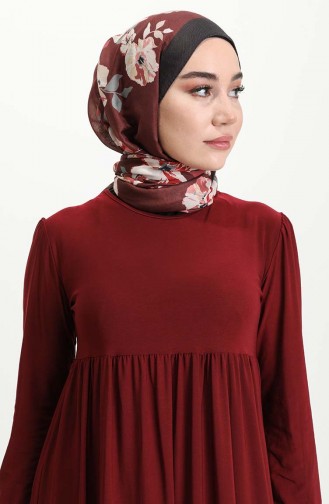 Robe Hijab Bordeaux 1934-10