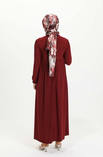 Robe Hijab Bordeaux 1934-10