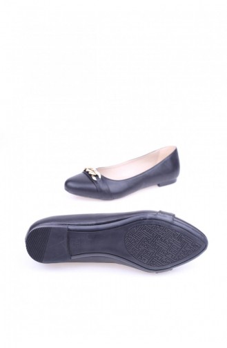  Women`s Flats 1631.Siyah
