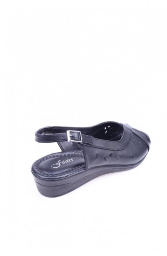  Summer Sandals 1645.Siyah