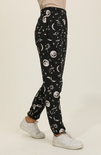 Pantalon Noir 0262H-01