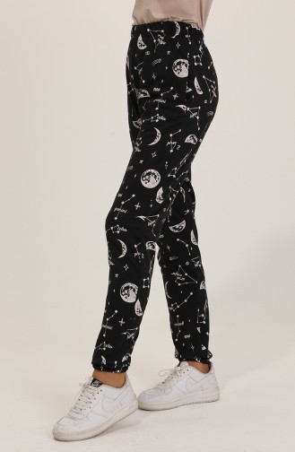 Pantalon Noir 0262H-01