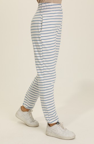 Pantalon Bleu 0262J-01