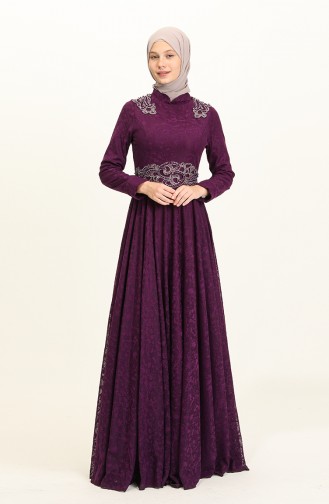 Lila Hijab-Abendkleider 2028-03