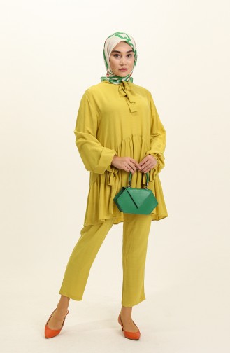 Oil Green Suit 0199-02