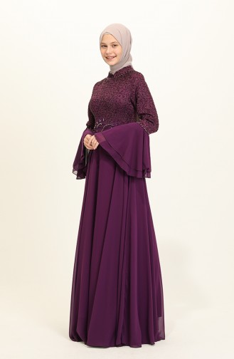 Lila Hijab-Abendkleider 2011-02