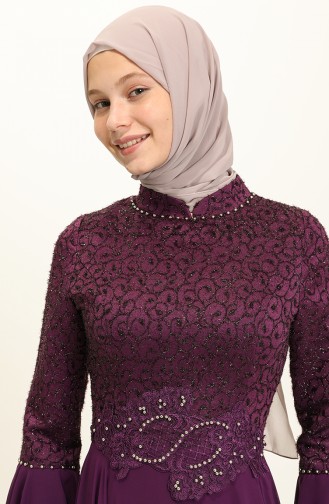 Lila Hijab-Abendkleider 2011-02