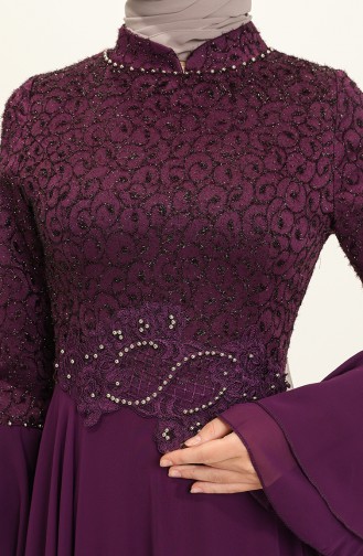 Lila Hijab-Abendkleider 2011-02
