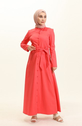 Robe Hijab Fleur de grenadine 60283-01