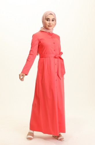 Robe Hijab Fleur de grenadine 60283-01