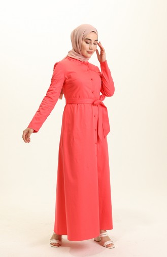 Robe Hijab Fleur de grenadine 60283-01