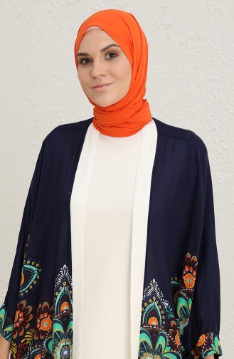 Dunkelblau Kimono 0139-03