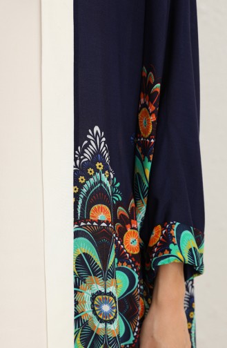 Dunkelblau Kimono 0139-03