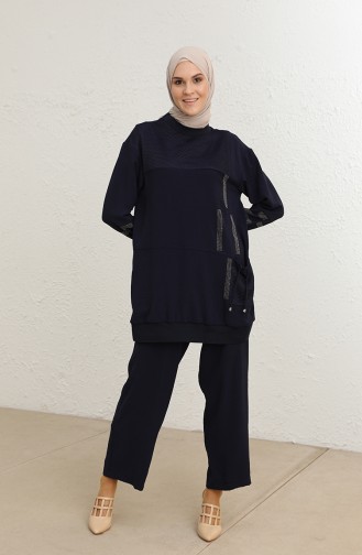 Dunkelblau Anzüge 2478-05