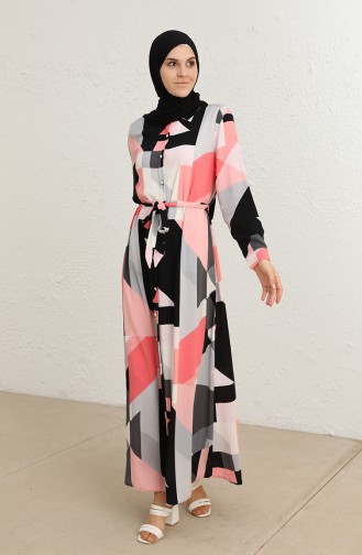 Robe Hijab Poudre 60248-01