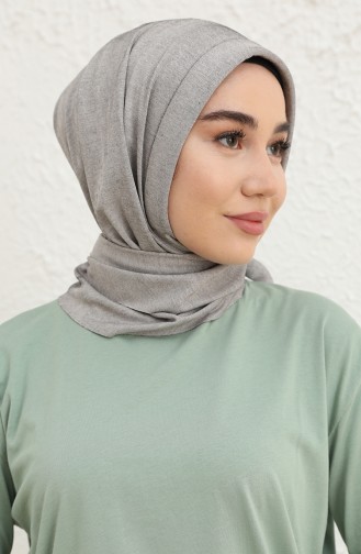 وشاح رمادي فضي 1234-05