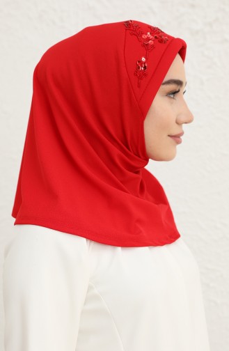Rot Kopftuch 0048-01