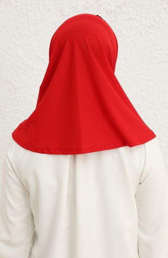 Rot Kopftuch 0048-01